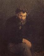 Ilia Efimovich Repin Shishkin portrait oil painting reproduction